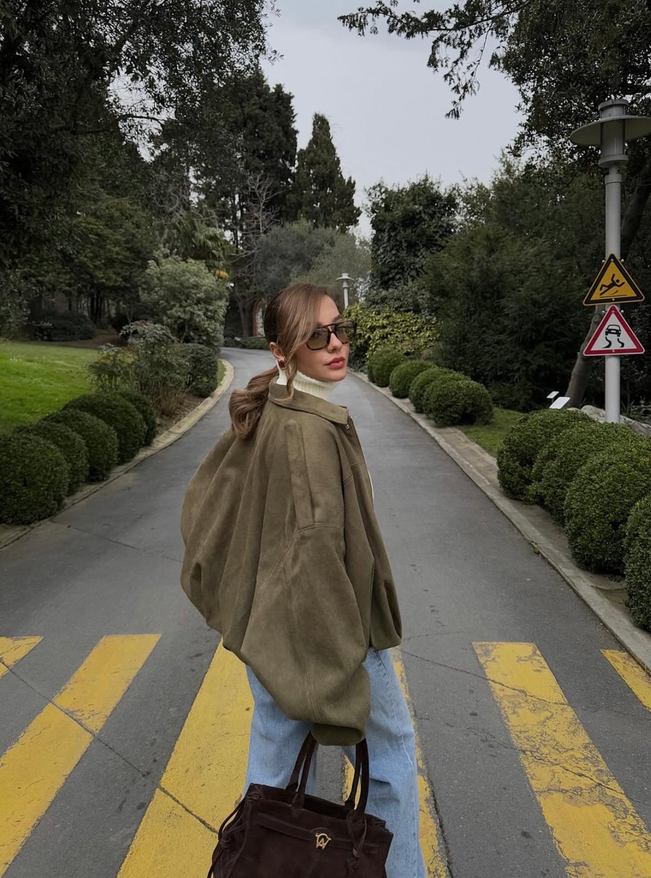 ZA - Oversized Suede Jacket