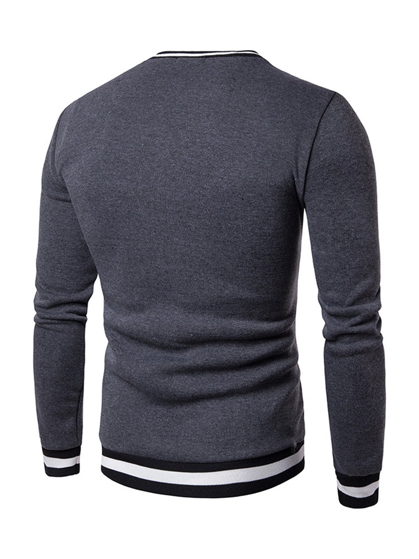 Lars | Warm herensweatshirt met kleurblok