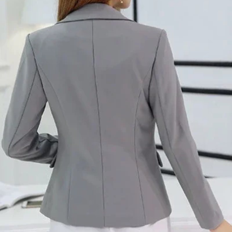 Belleza - Stijlvolle Dames Blazer Met Lange Mouwen - Ideaal Voor Werk