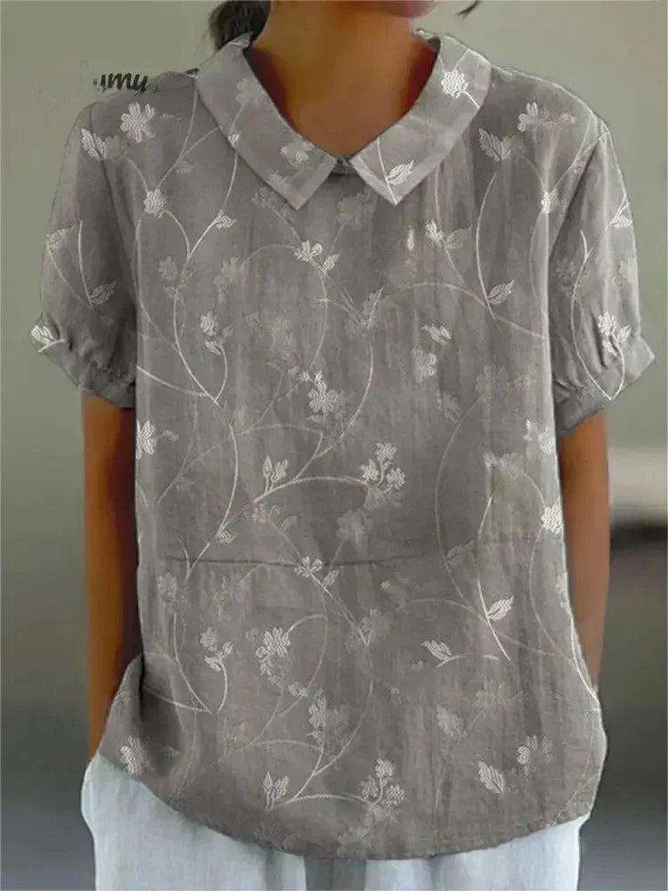 Susie | Blouse with floral print