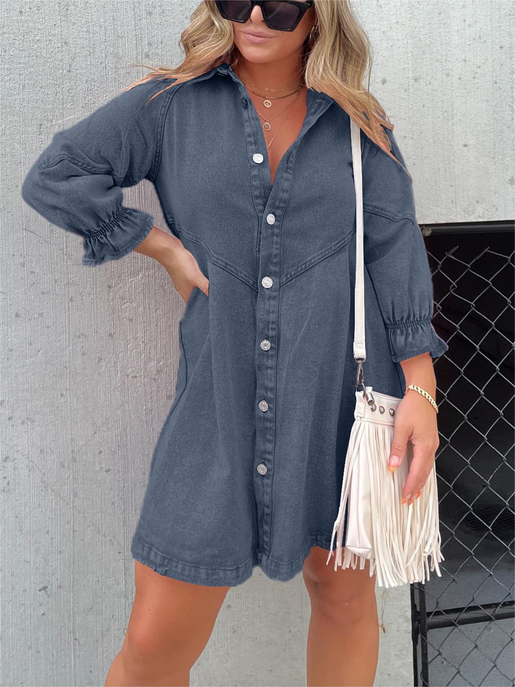 Ingrid | Chique denimjurk