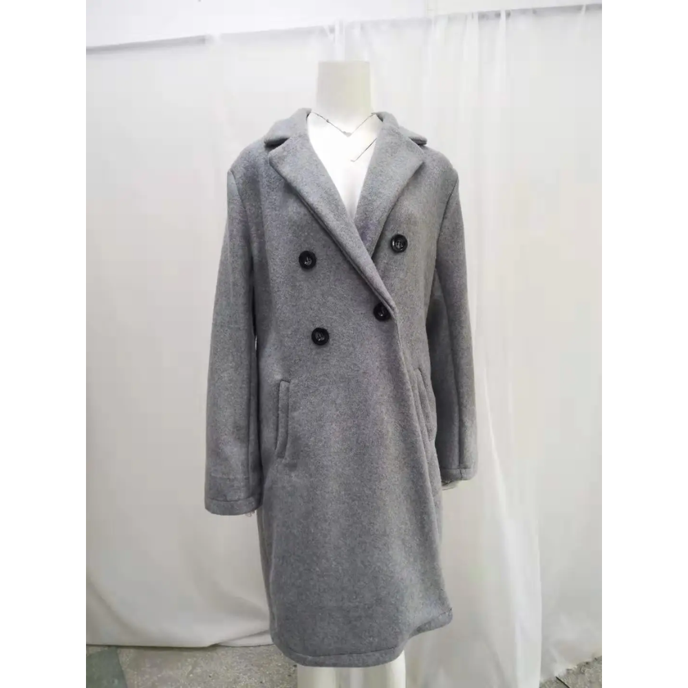 Koeleja - Chique Trenchcoat Dames met Getailleerd Silhouet en Knoopsluiting