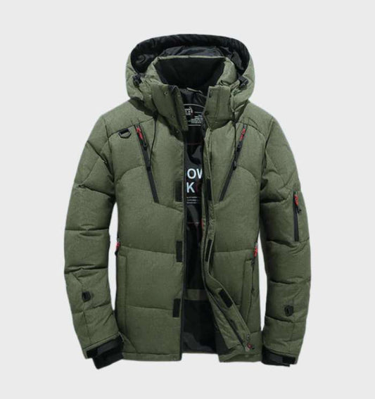 Nordfall - Dik Gevoerde Water & Winddichte Parka Winterjas Met Fleece