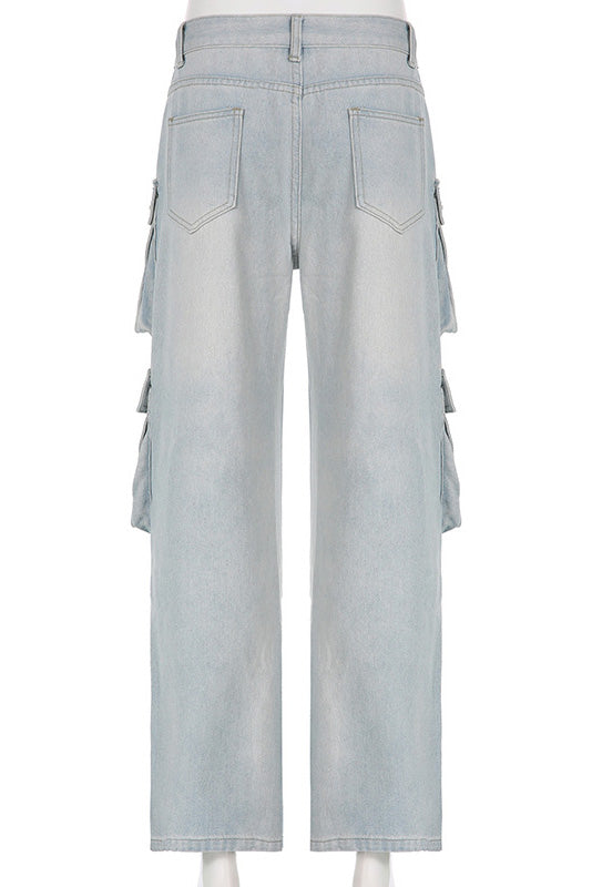 High-Waist Street Denim