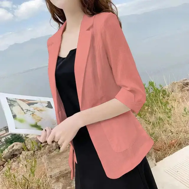 Belvixe - Elegante Dames Blazer Met Lange Pasvorm - Ideaal Voor Werk