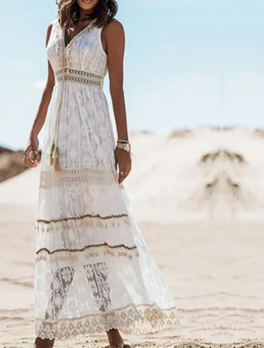 Avelyn - Boho maxi jurk