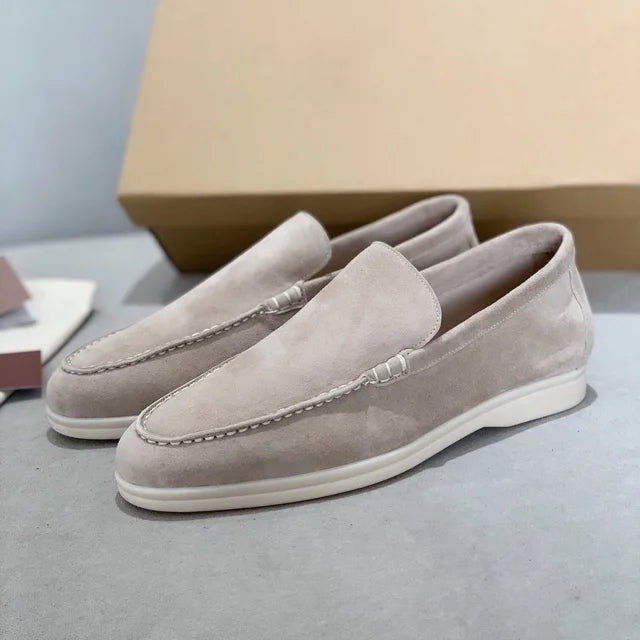 Auralie | Super stijlvolle en comfortabele luxury leren loafers voor mannen