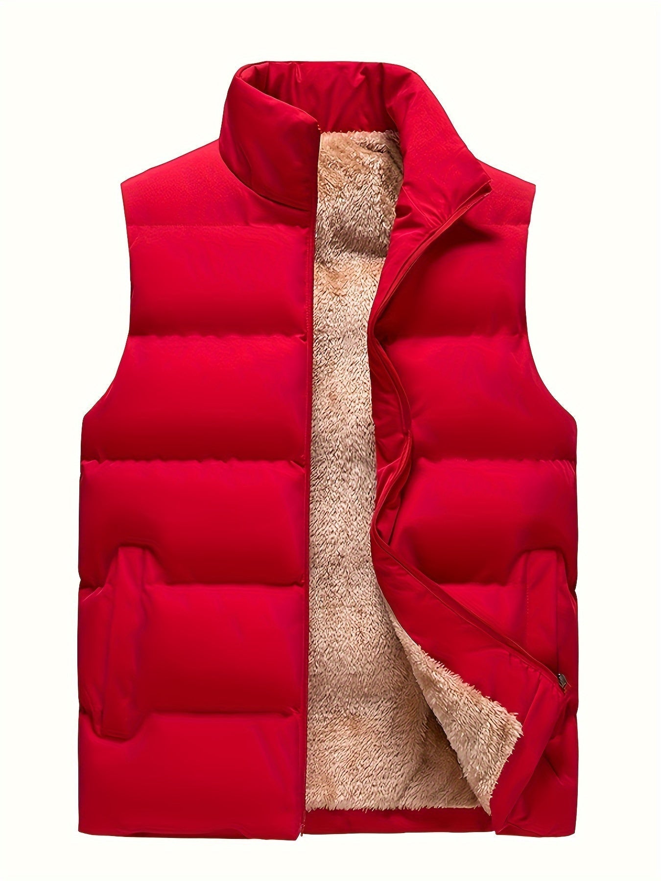 Lars | Warme fleece wintervest heren