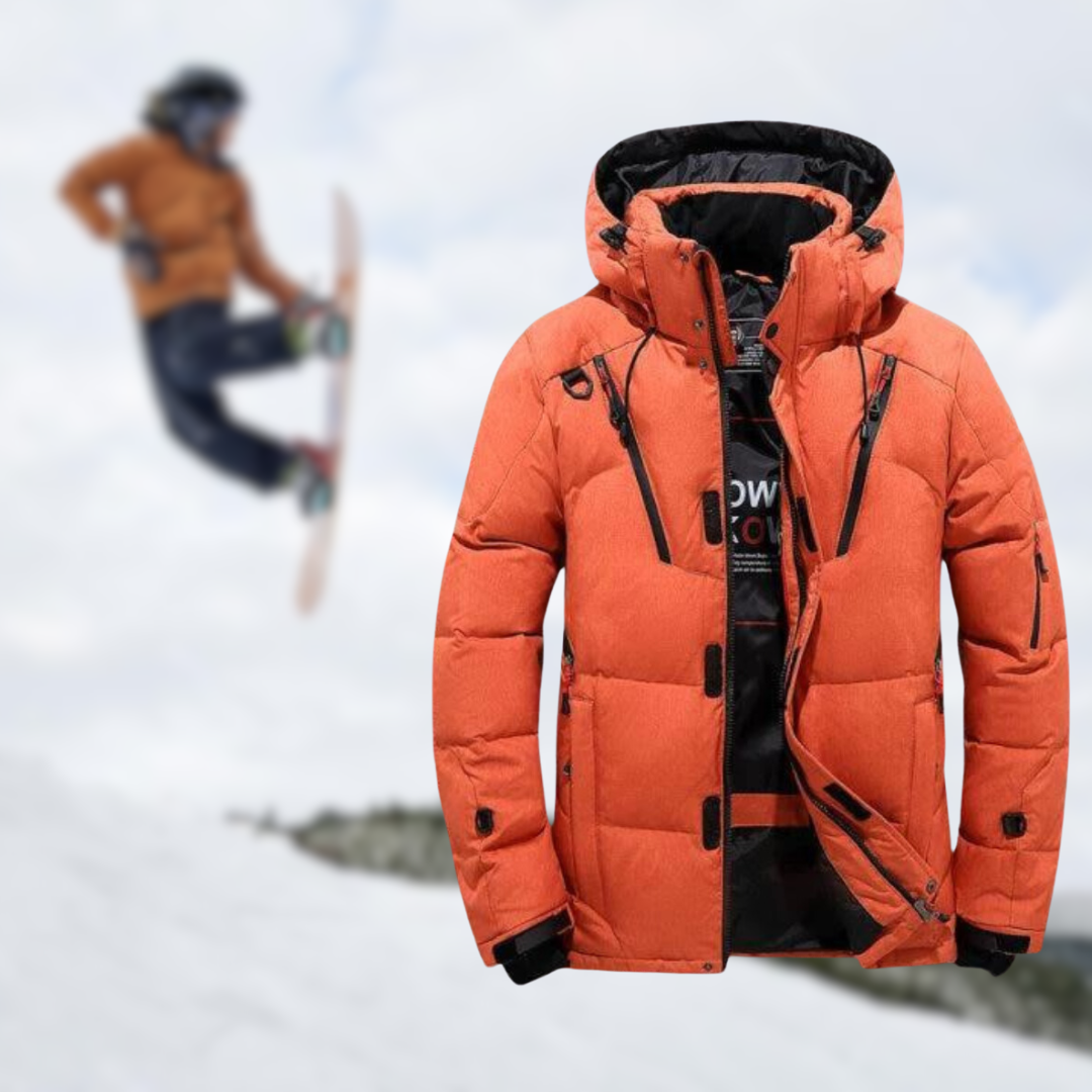 Goose Parka | Winterjas van topkwaliteit voor heren met een afneembare capuchon.