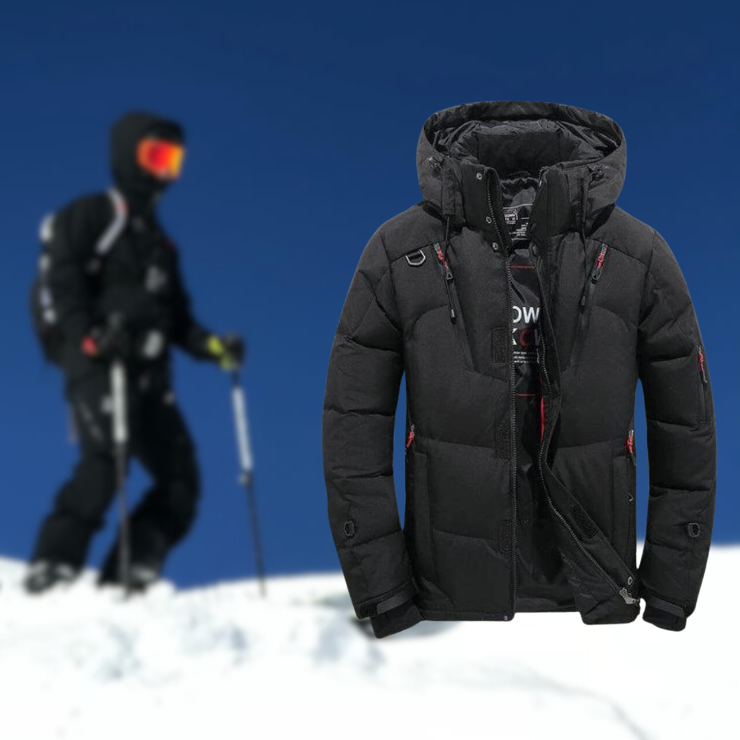 Goose Parka | Winterjas van topkwaliteit voor heren met een afneembare capuchon.