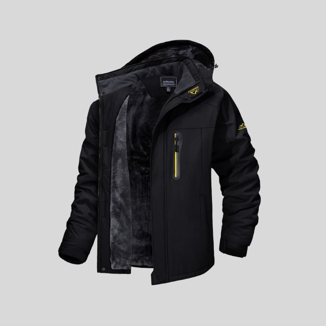 Winterjas | Technische heren winterjas met fleece voering