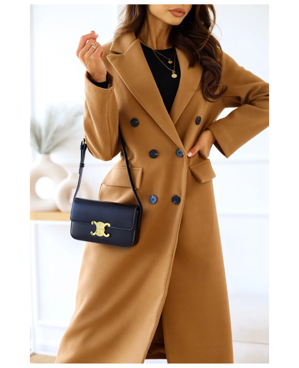 Modejas - Elegante Lange Trenchcoat Dames, Dubbel Geknoopt, Getailleerde Damesjas