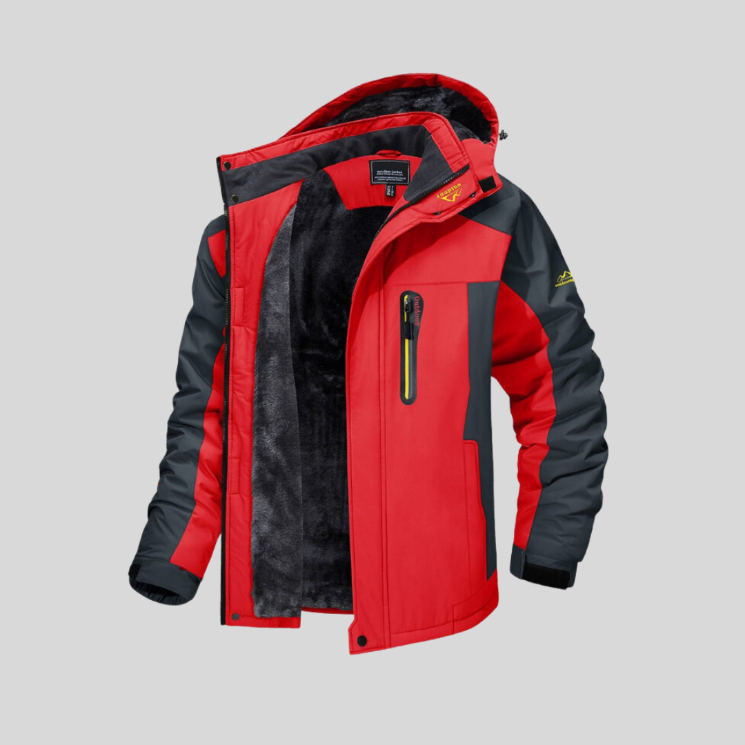 Winterjas | Technische heren winterjas met fleece voering