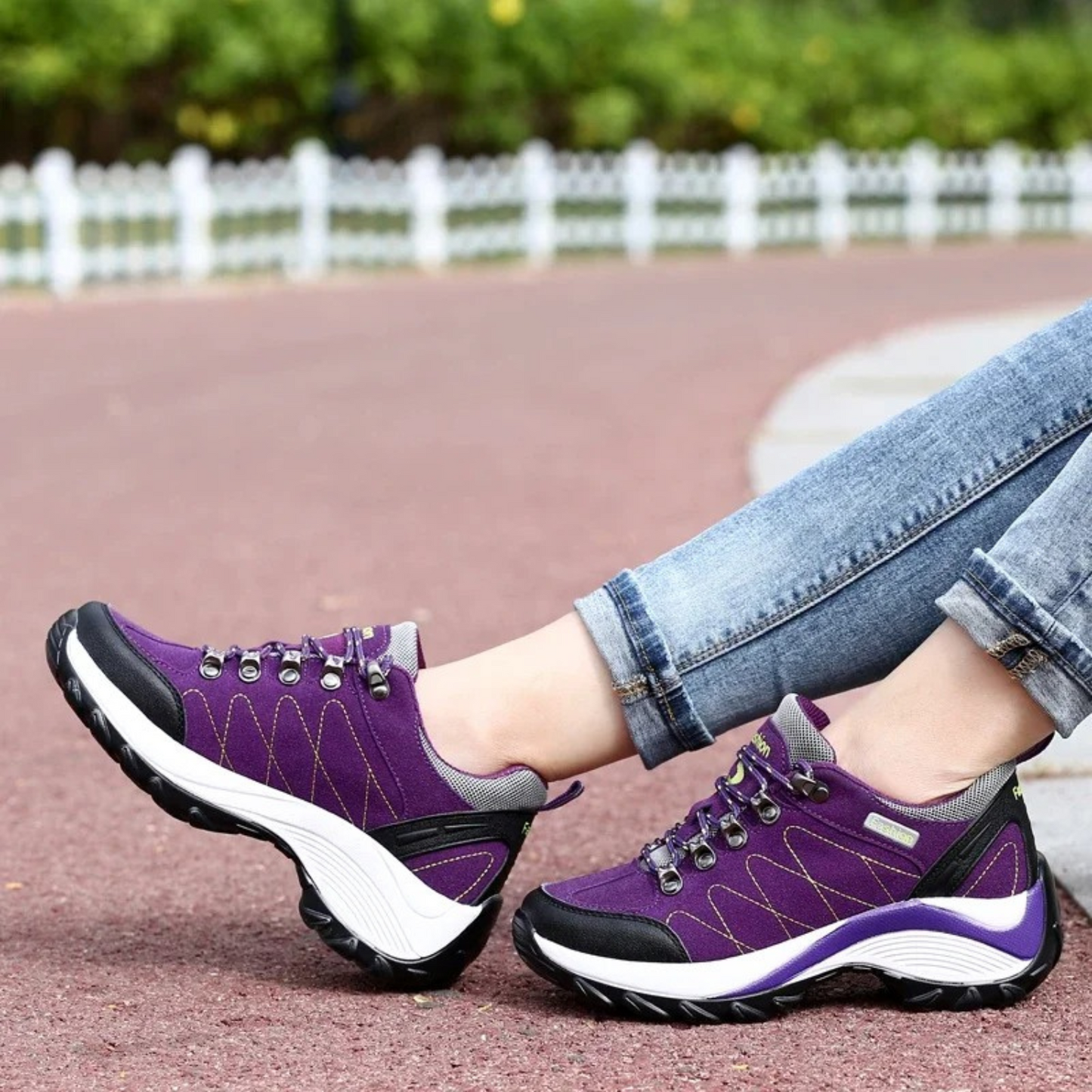 WALKON waterdichte dikke zool dames Orthopedische wandelschoenen