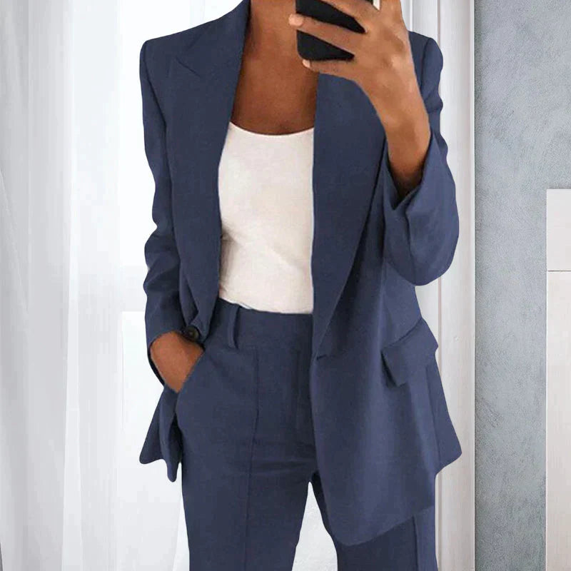 Chaveli - Elegante 2-Delige Set Blazer & Broek