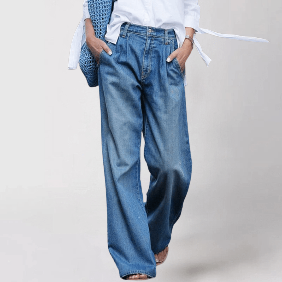 Kristina｜Comfortabele loose-fit jeans voor dames