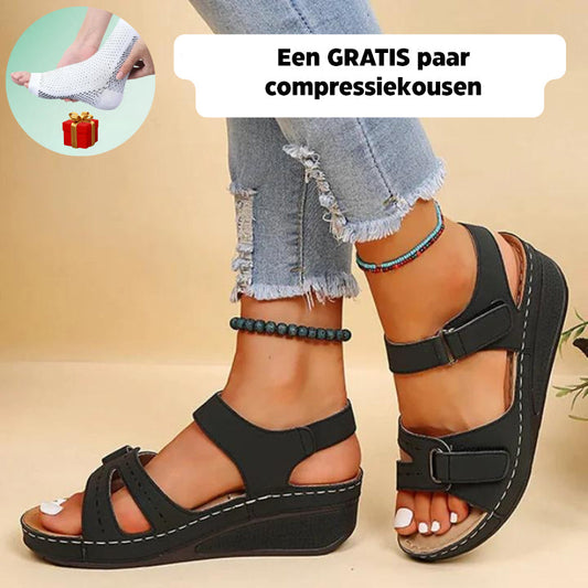 Modieuze orthopedische sandalen voor de zomer