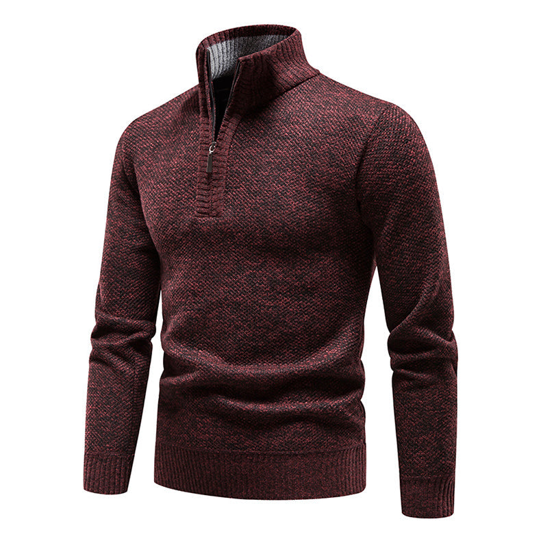 Premium Moderne half-Zip Heren Trui - Leandro