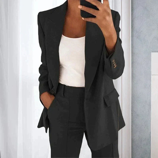 Chaveli - Elegante 2-Delige Set Blazer & Broek