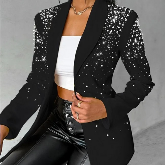 MODA Veelzijdige casual lange mouw klein dames blazer