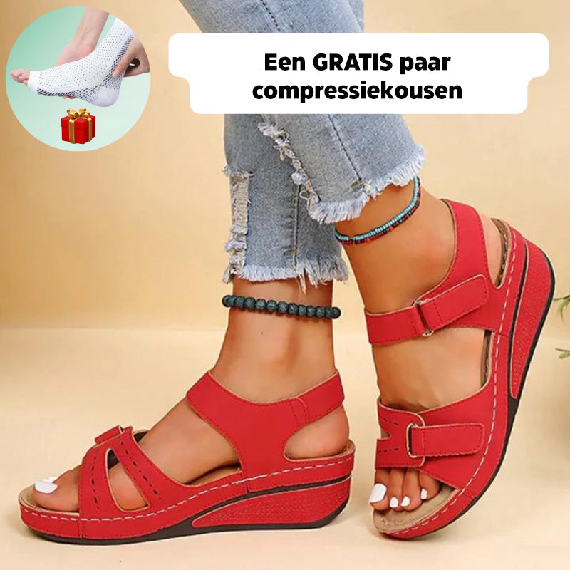 Modieuze orthopedische sandalen voor de zomer