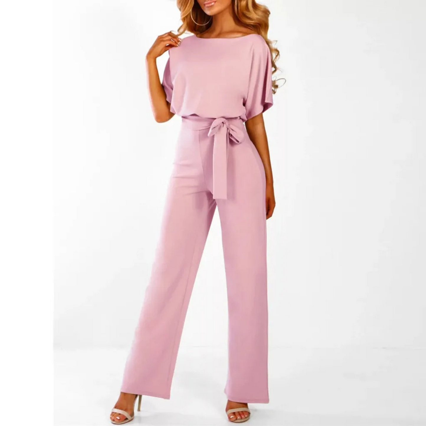 Sophie | wikkel-jumpsuit met hoge taille