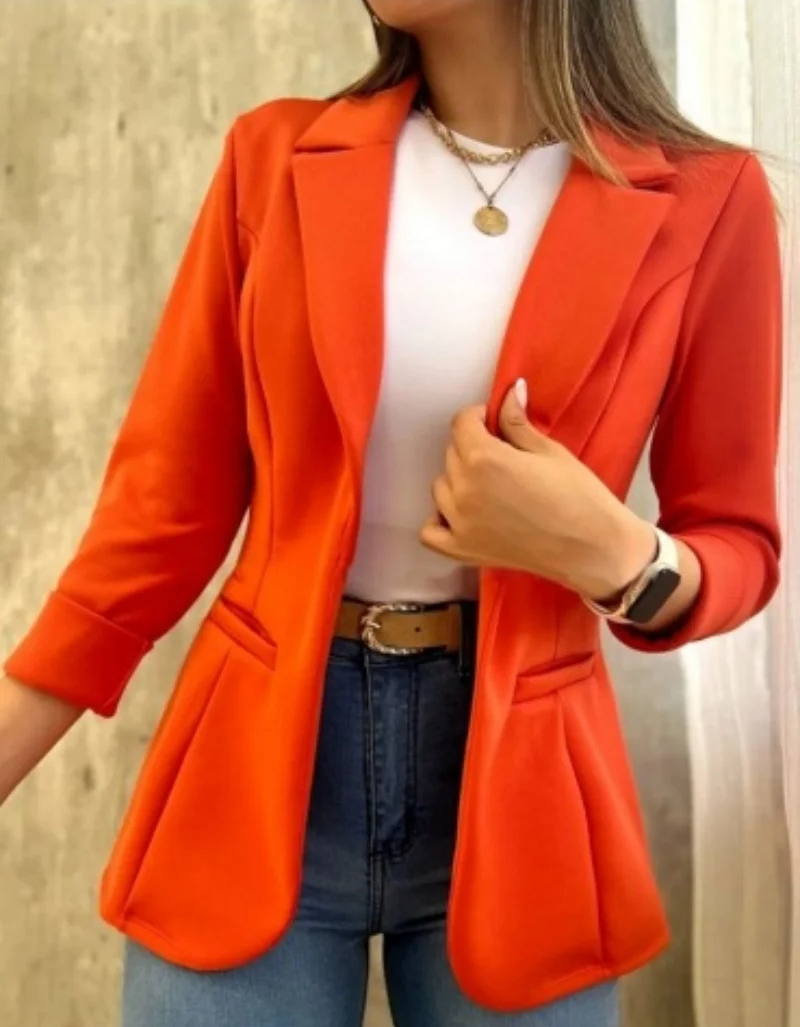 FabWear - Stijlvolle Dames Blazer Zonder Sluiting - Ideaal Voor Elke Dag