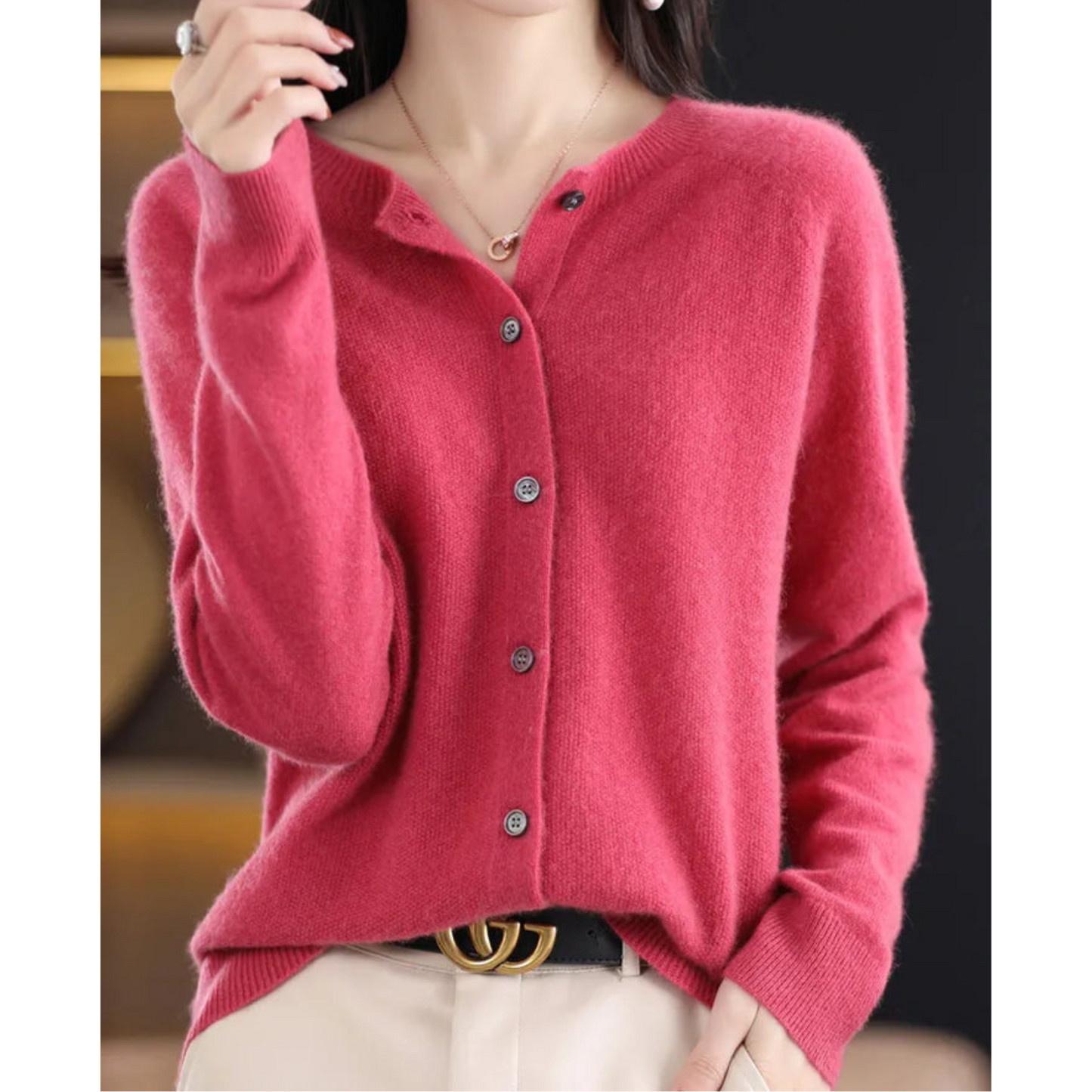 Fay | merino wollen dames cardigan trui