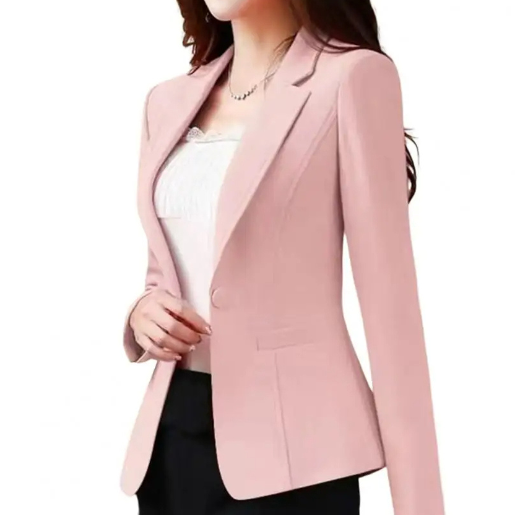 Marquee - Stijlvolle Dames Blazer Met Lange Mouwen - Ideaal Voor Werk