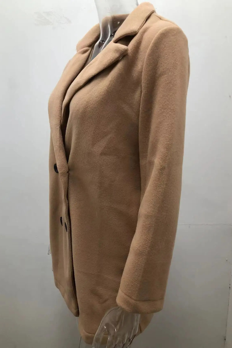 Klassea -  Korte Getailleerde Trenchcoat voor Vrouwen - Chique Trenchcoat Dames