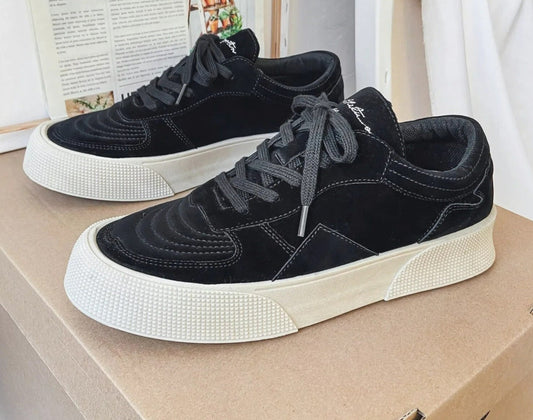 Mila - Trendy canvas platform sneakers