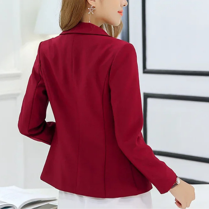 Belleza - Stijlvolle Dames Blazer Met Lange Mouwen - Ideaal Voor Werk