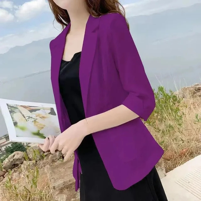 Belvixe - Elegante Dames Blazer Met Lange Pasvorm - Ideaal Voor Werk