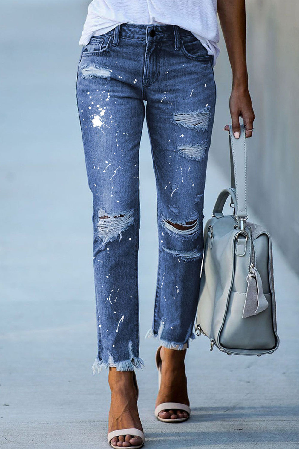 Casual Gescheurde Jeans