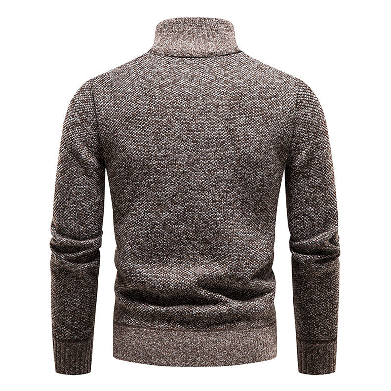 Premium Moderne half-Zip Heren Trui - Leandro