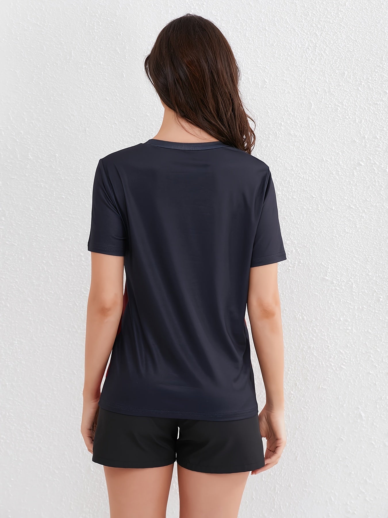 Sophie | Vrouwen sport T-shirt in ombre kleuren