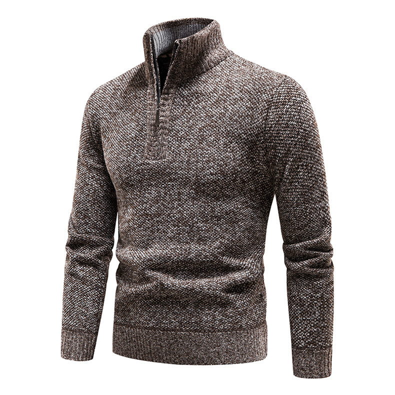 Premium Moderne half-Zip Heren Trui - Leandro