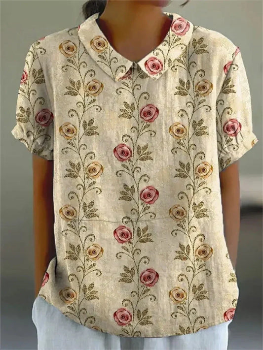 Susie | Blouse with floral print