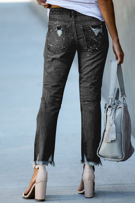 Casual Gescheurde Jeans