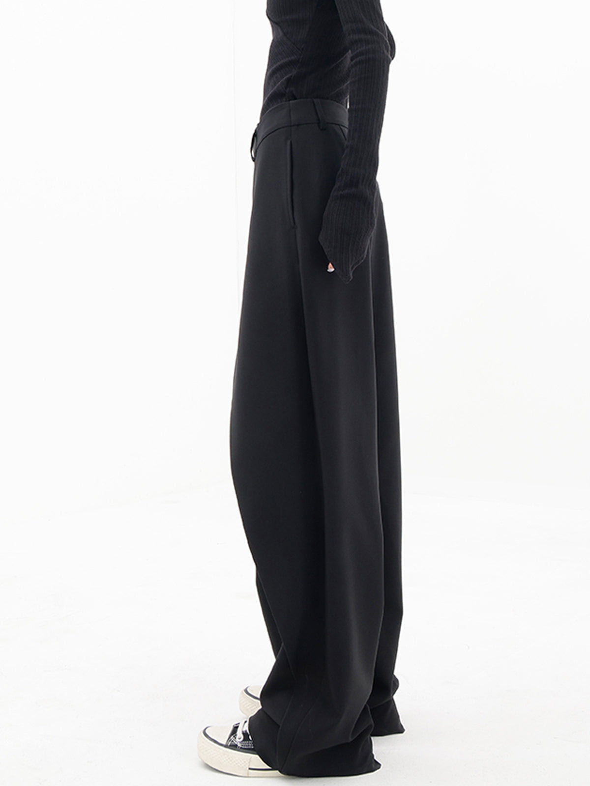 Asymmetrische Wijde Broek Dames