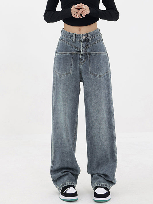 Wijde Boyfriend Jeans Dames