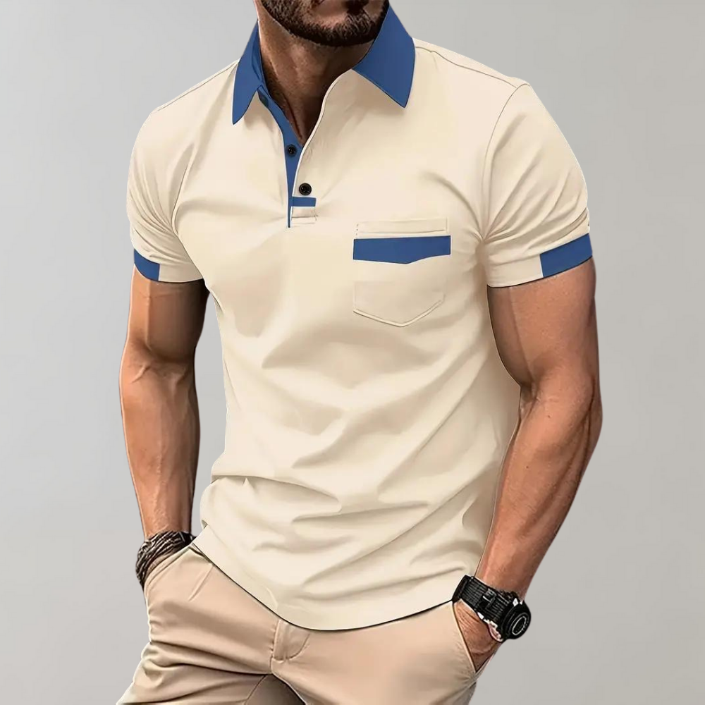 Casual Slim Fit Polo Shirt Mannen