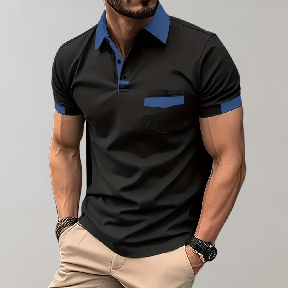 Casual Slim Fit Polo Shirt Mannen