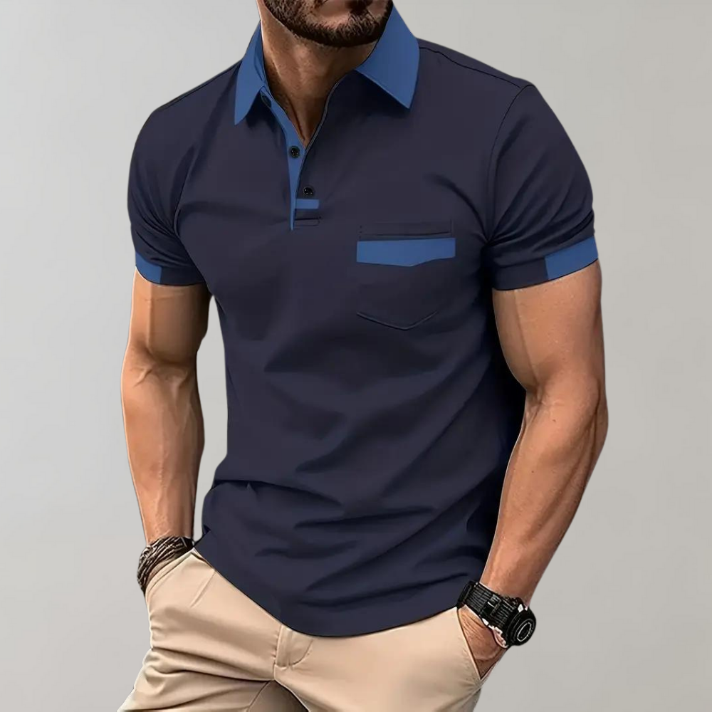 Casual Slim Fit Polo Shirt Mannen