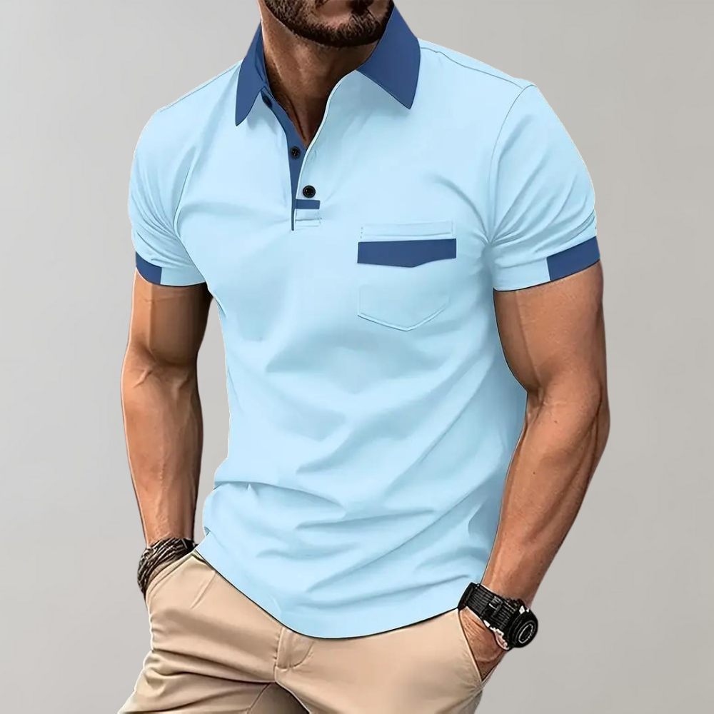 Casual Slim Fit Polo Shirt Mannen