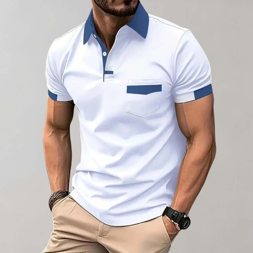 Casual Slim Fit Polo Shirt Mannen