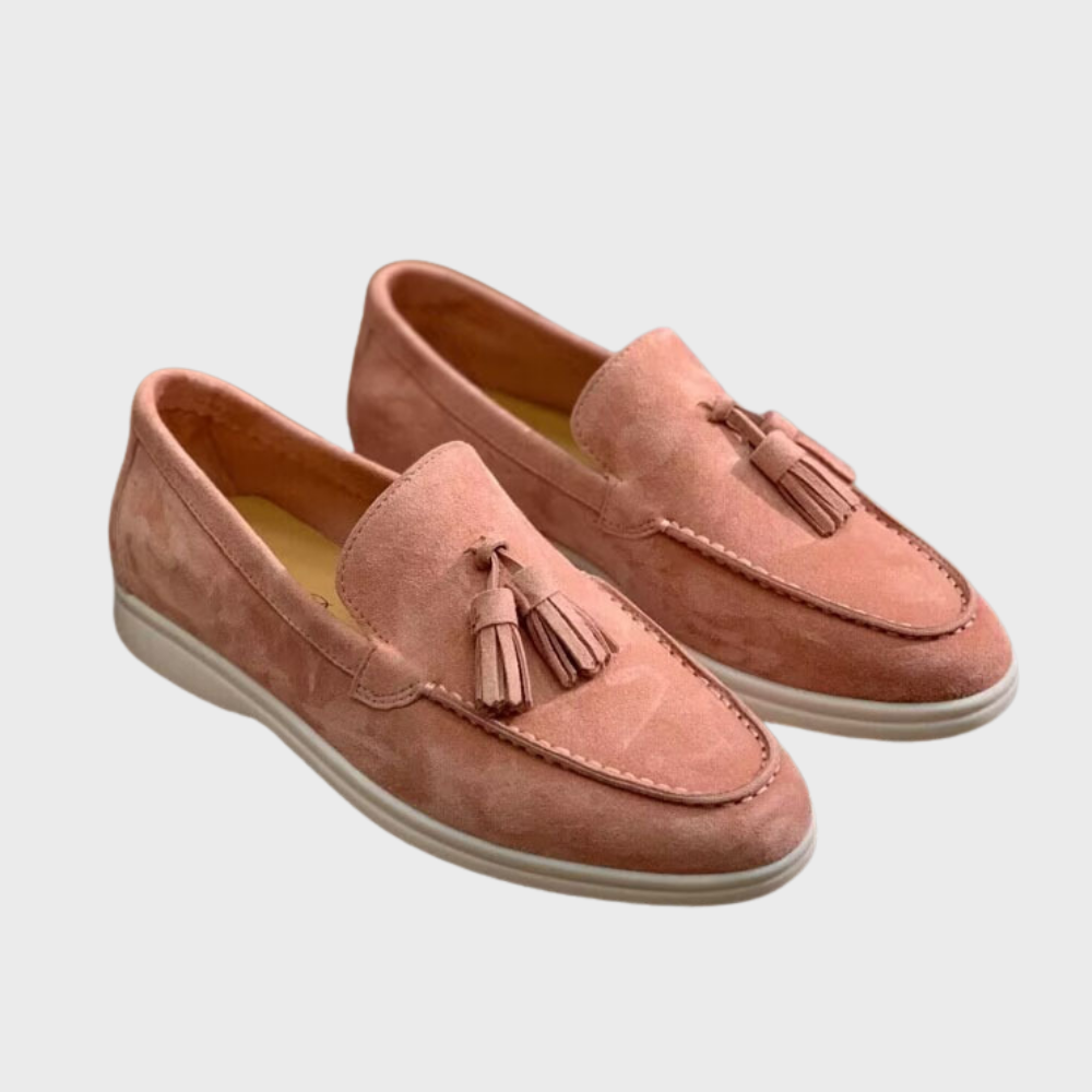 Jasper | Suède heren loafers