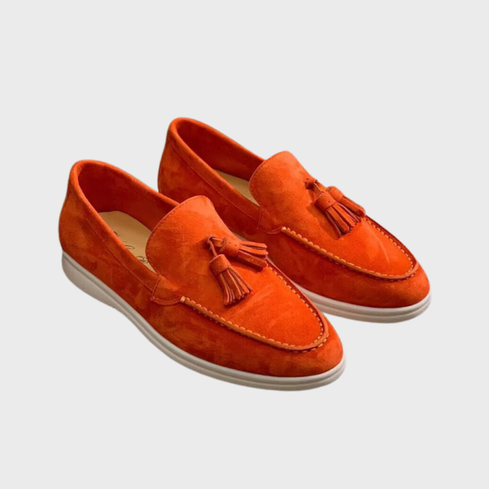 Jasper | Suède heren loafers