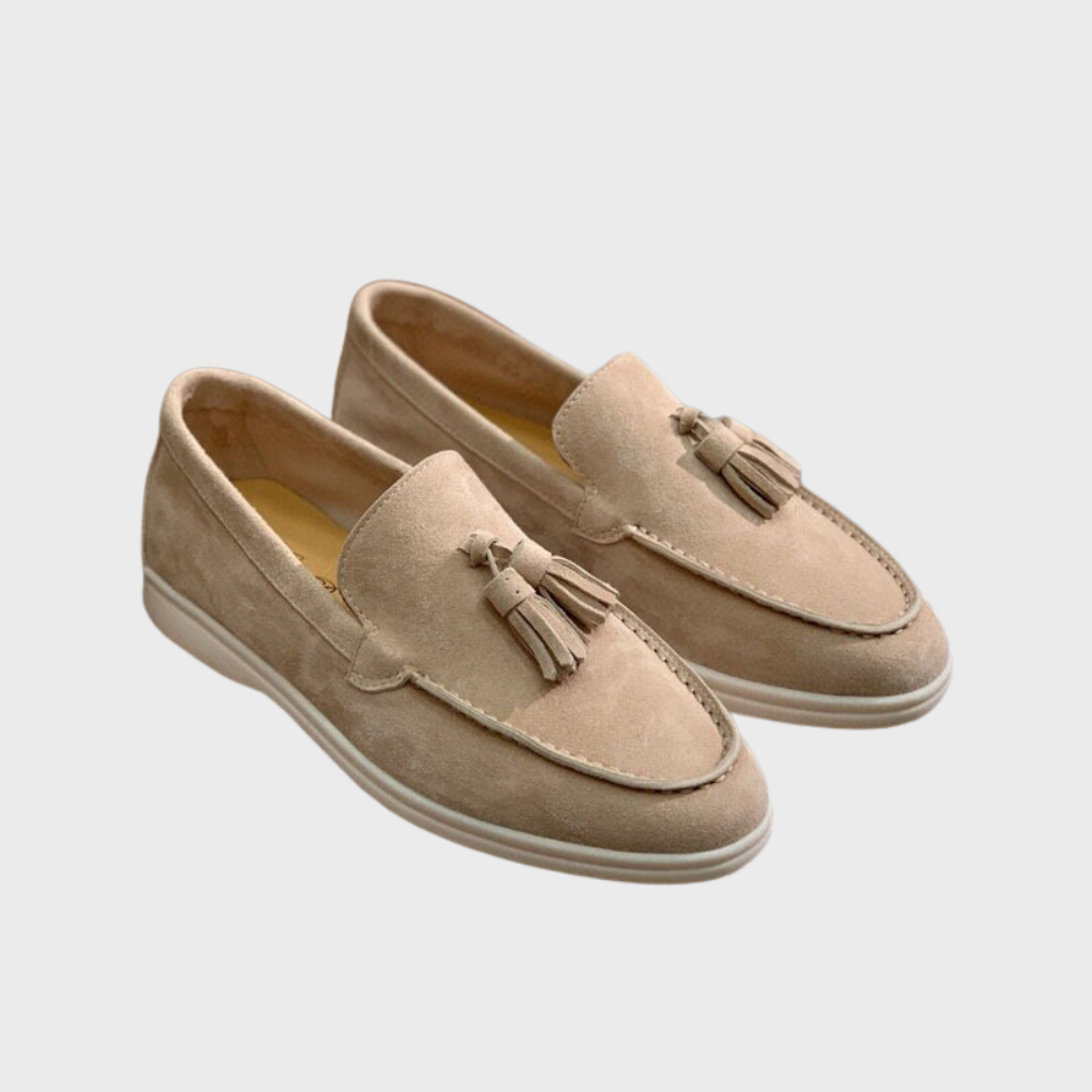 Jasper | Suède heren loafers