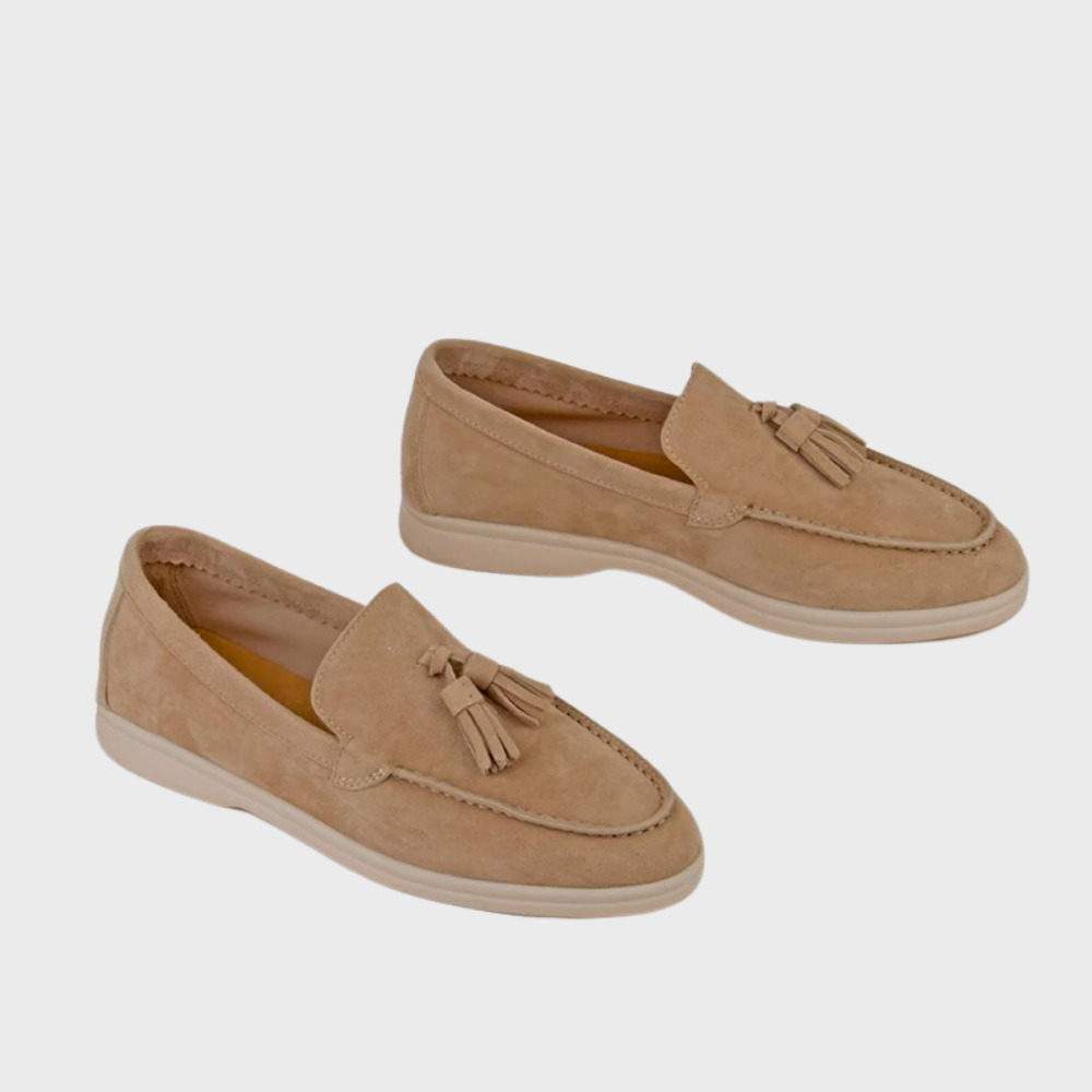 Jasper | Suède heren loafers